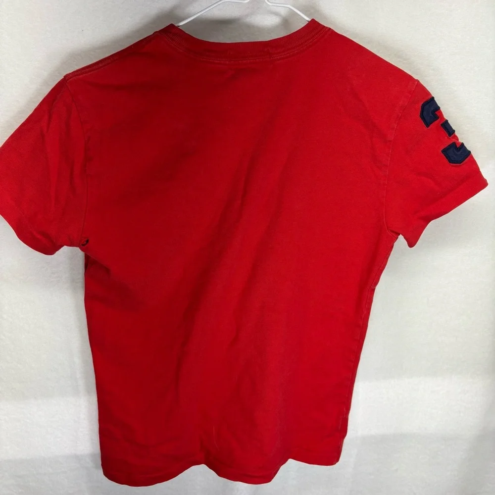 Vintage Polo Ralph Lauren Set Boys Red Chino Pony Logo 90s Relaxed Sz‎ 7/8